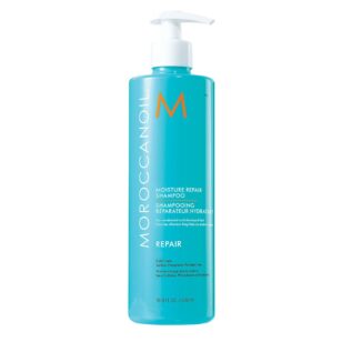 Korjaava ja kosteuttava shampoo. 500 ml:n pumppupullo
