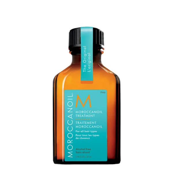 Hoitoöljy kaikille hiustyypeille. 25 ml matkakoko