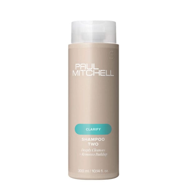 Paul Mitchell Shampoo Two Syväpuhdistava shampoo poistaa tehokkaasti muotoilutuotteiden kerrostumat