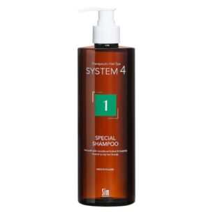 Shampoo rasvoittuvalle ja hilseilevälle hiuspohjalle