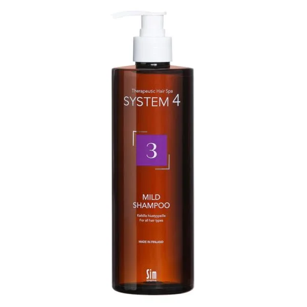 Mieto erikoisshampoo päivittäiseen käyttöön
