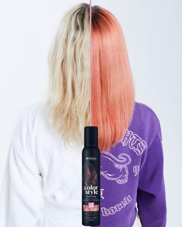 Color Style Mousse Strawberry Rose Strawberry Rose