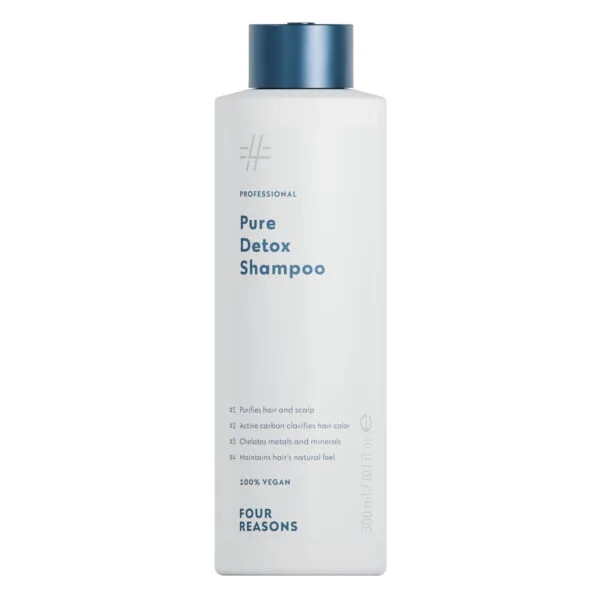 Metallien ja mineraalien vaikutuksia neutralisoiva shampoo