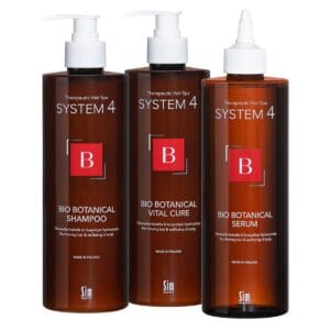Sim System 4 hoitotuotteet hiuspohjan hyvinvointiin - Villikihara