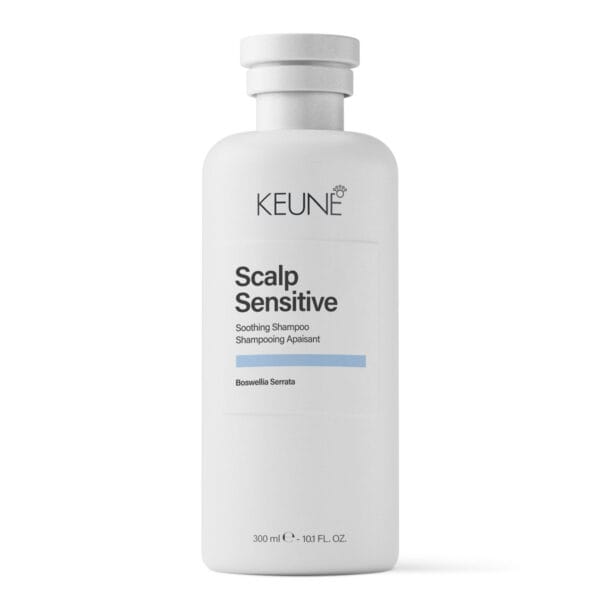 Shampoo herkälle, punoittavalle, kutisevalle tai ärtyneelle hiuspohjalle