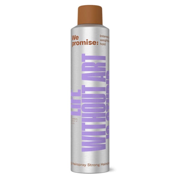 Promise Strong Hairspray 300 ml Vahva ja pitkäkestoinen hiuskiinne kaikille hiuslaaduille