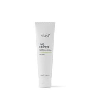 Hiuksiin jätettävä hoitovoide, joka vahvistaa hauraita ja katkeilevia hiuksia