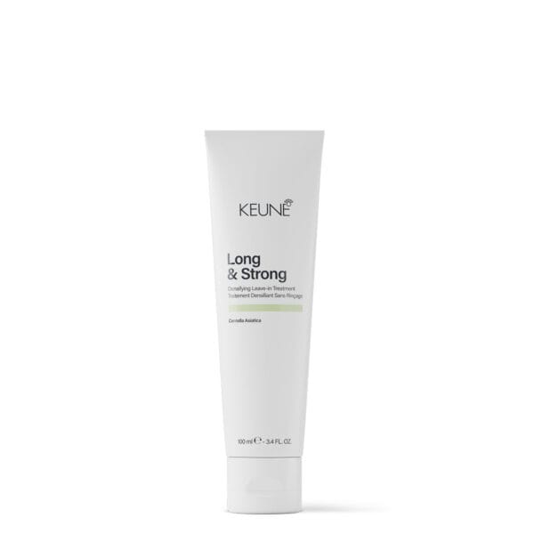 Hiuksiin jätettävä hoitovoide, joka vahvistaa hauraita ja katkeilevia hiuksia