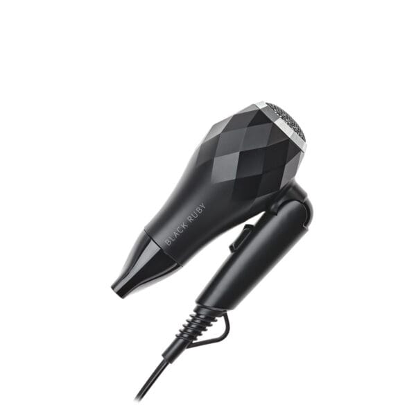 Efalock Black Ruby Mini taitettuna Efalock Black Ruby Mini taitettuna