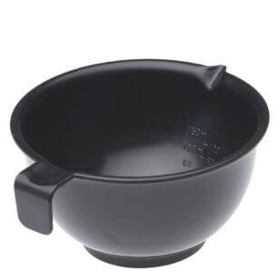 Värikuppi jossa mitta-asteikko sekä kahva