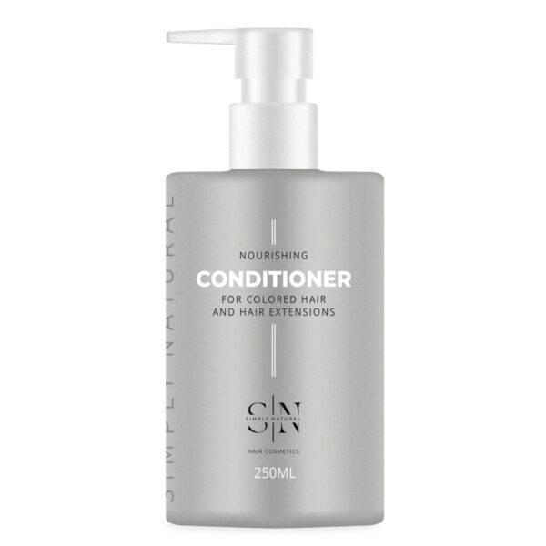 Simply Natural Nourishing Conditioner 250ml Syväkosteuttava ja ravitseva hoitoaine kaikille hiustyypeille – sopii myös hiustenpidennyksille